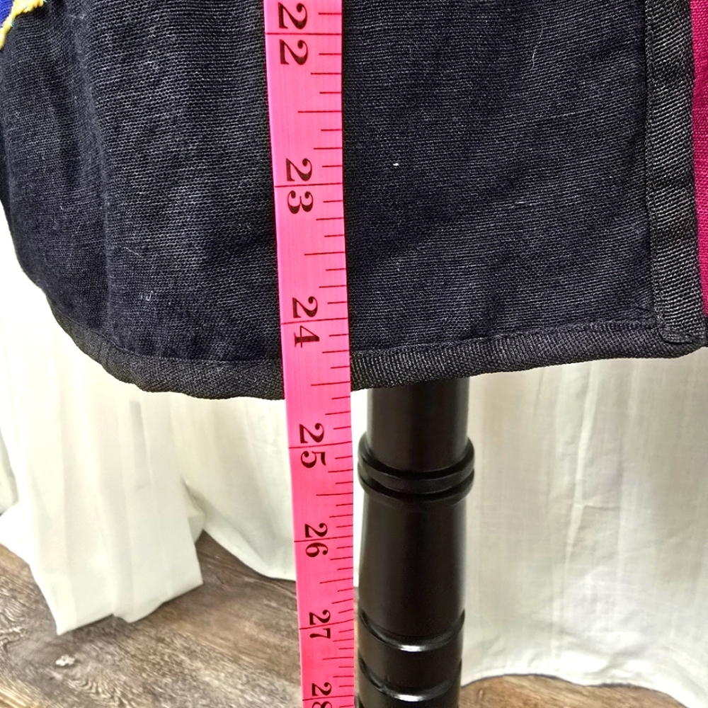 VTG Allure Patchwork Art to Wear Artsy Womens Jacket Size L Boho Chic Cottage - Picture 2 of 13
